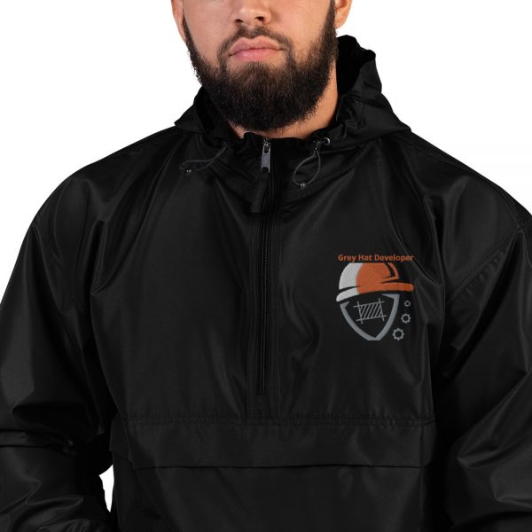 Embroidered Champion Packable Jacket - Image 3