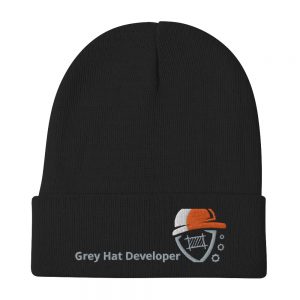 Embroidered Beanie