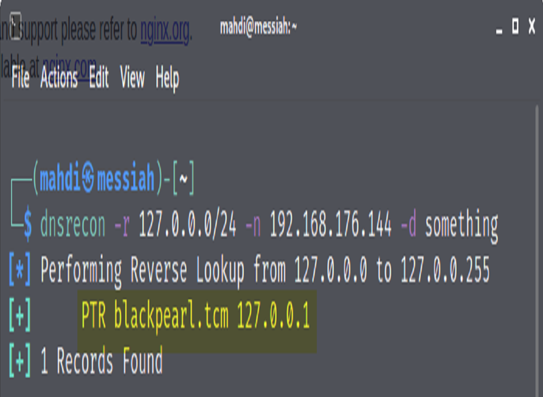 dnsRecon
