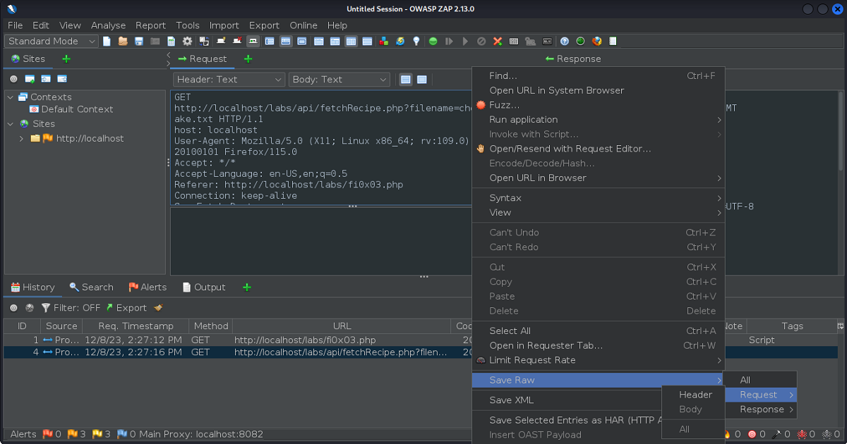 StepOne_OpenProxy_SaveRequest